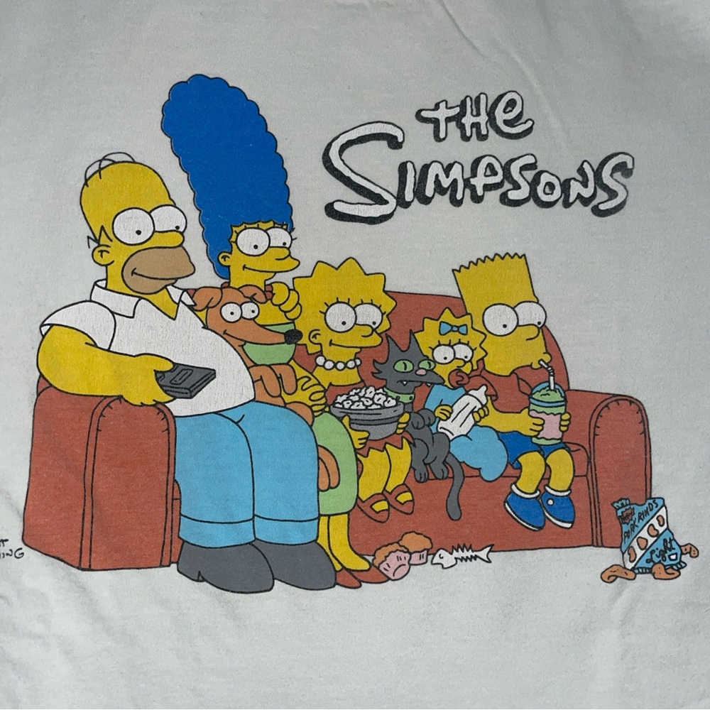 The‎ Simpsons Graphic Tee - White